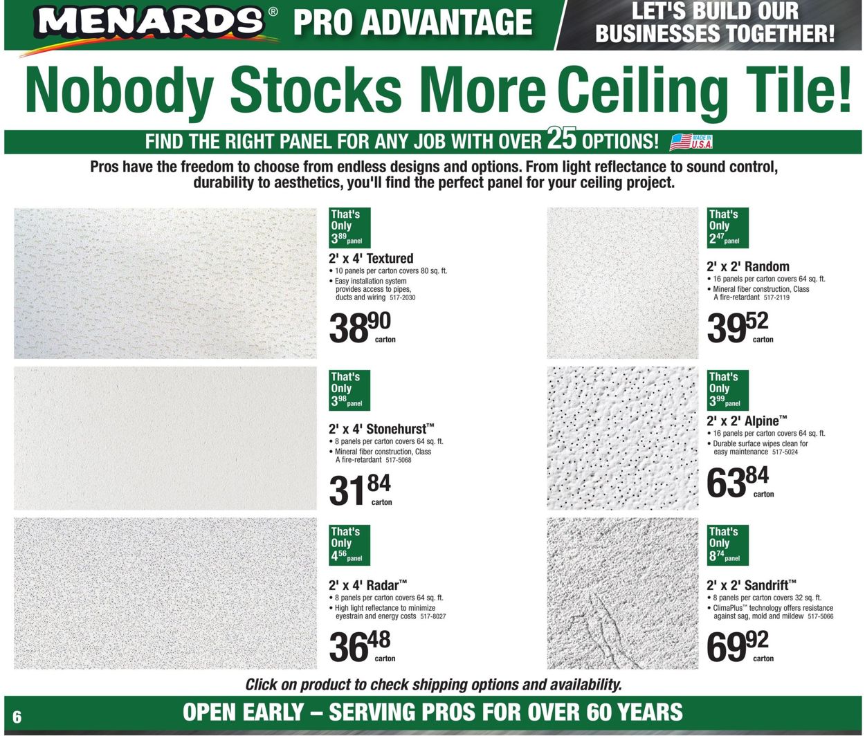 Catalogue Menards from 01/03/2021