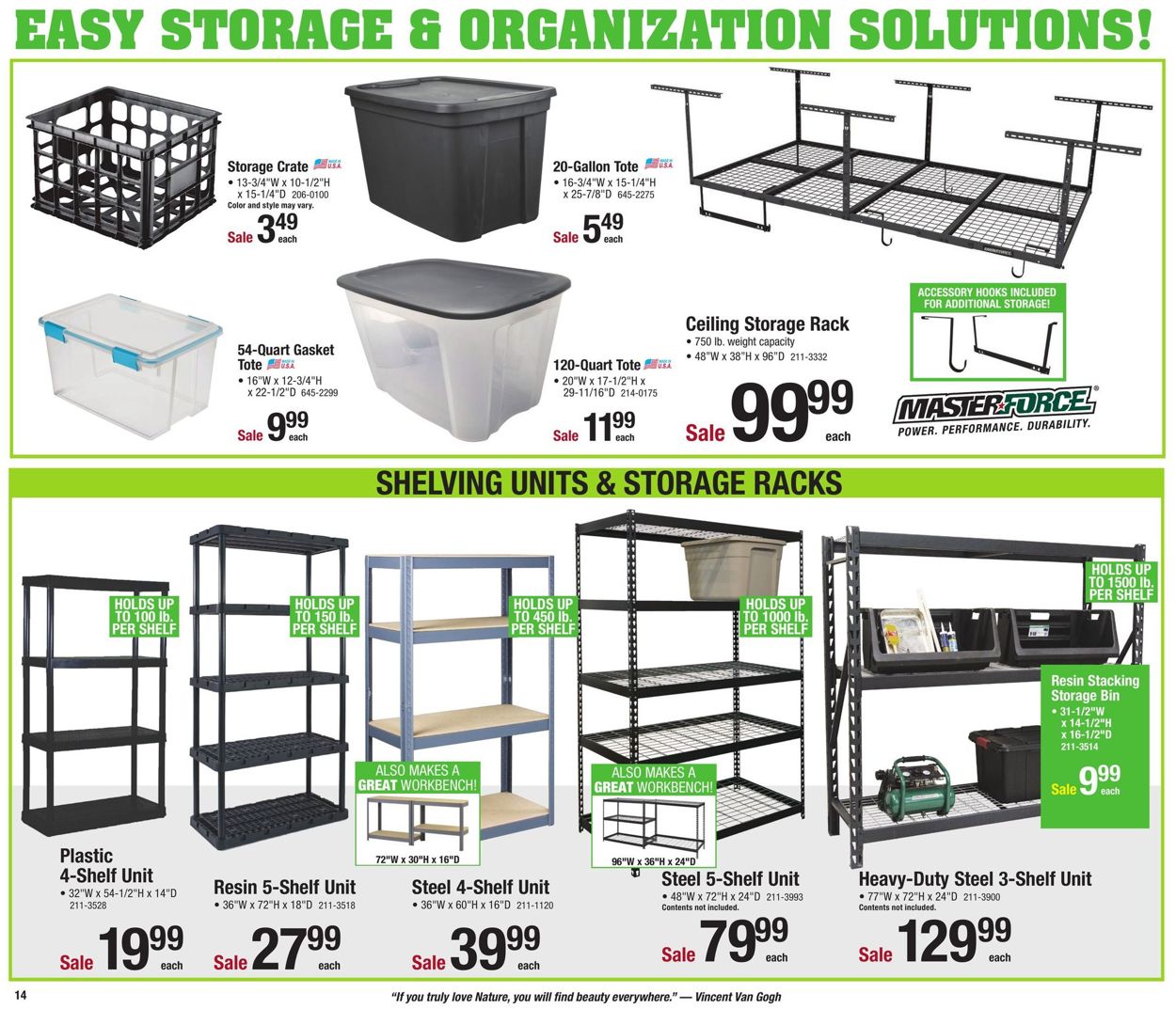 Catalogue Menards Sale 2021 from 01/10/2021