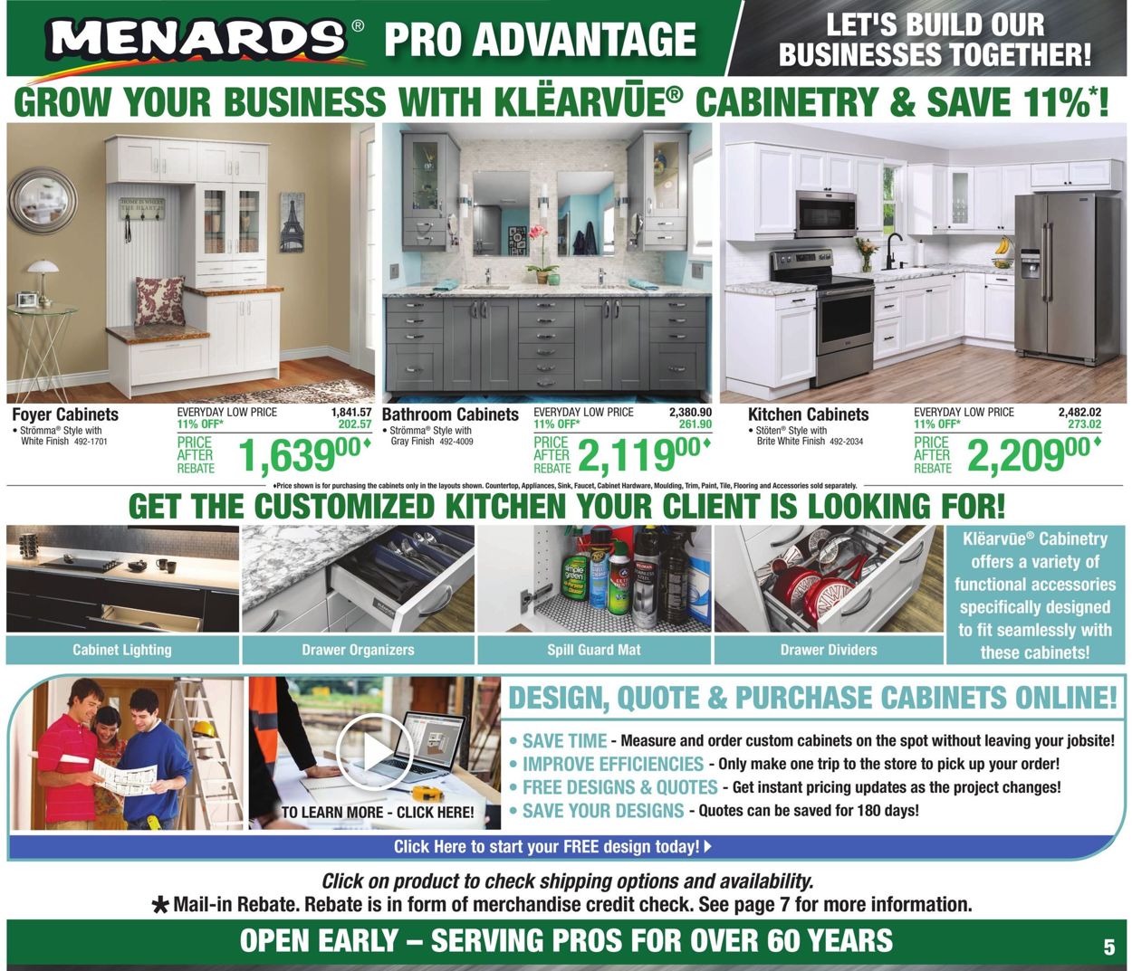 Catalogue Menards from 02/28/2021