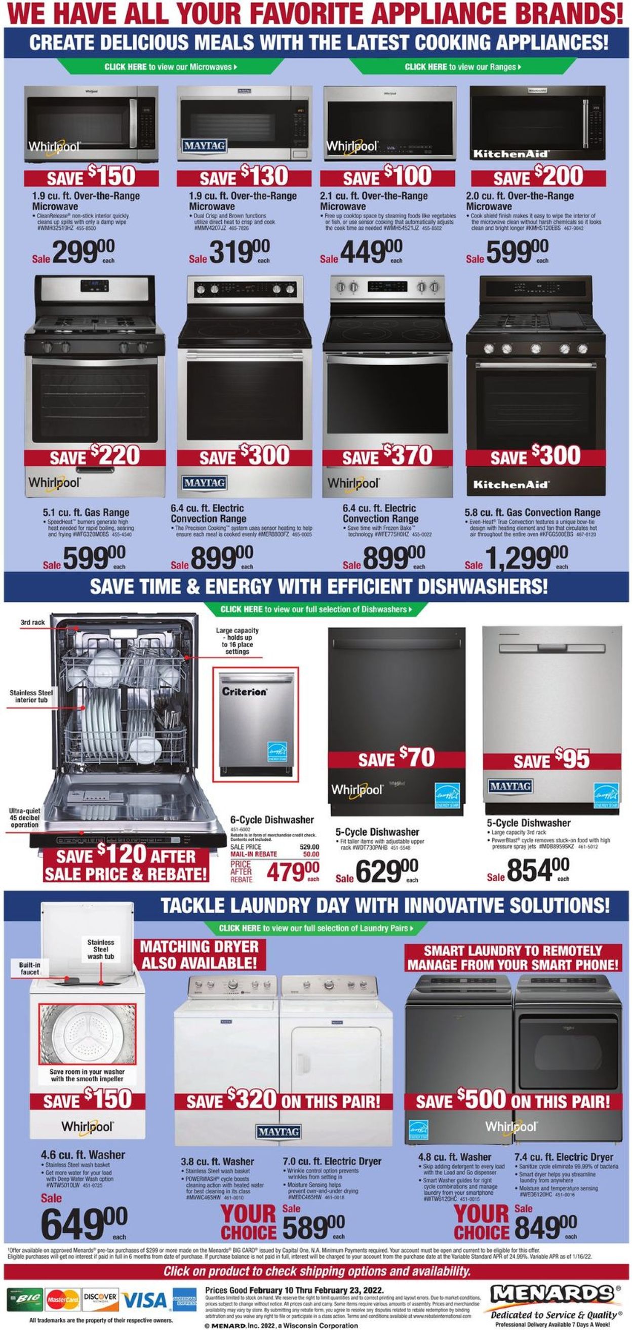 Catalogue Menards from 02/10/2022