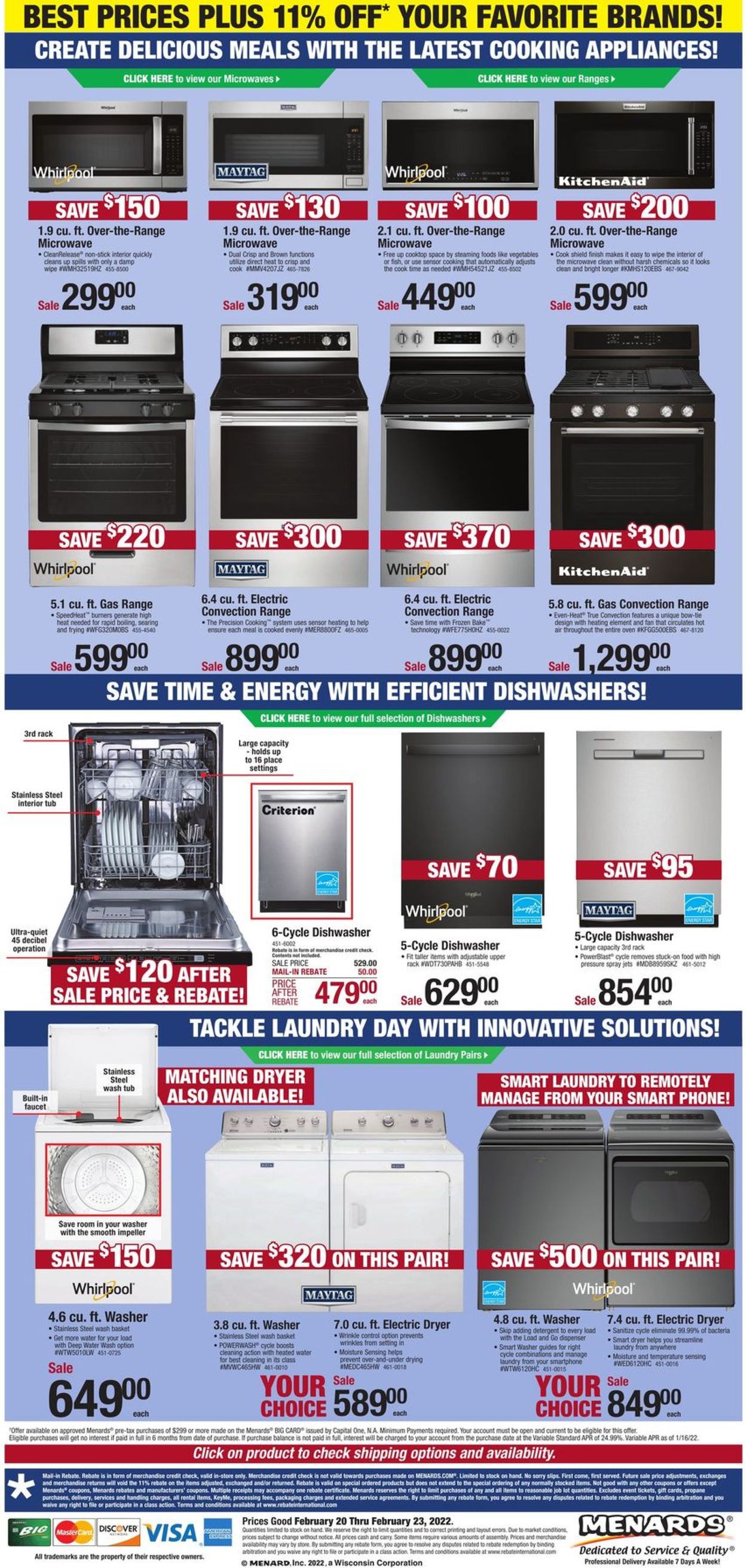 Catalogue Menards from 02/20/2022