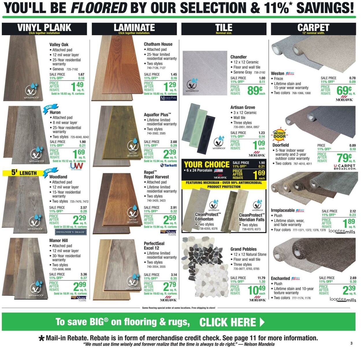 Catalogue Menards from 08/31/2023