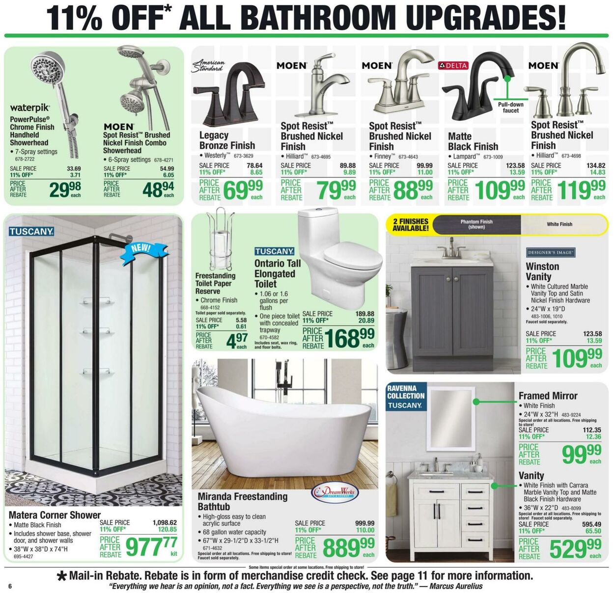 Catalogue Menards from 08/31/2023