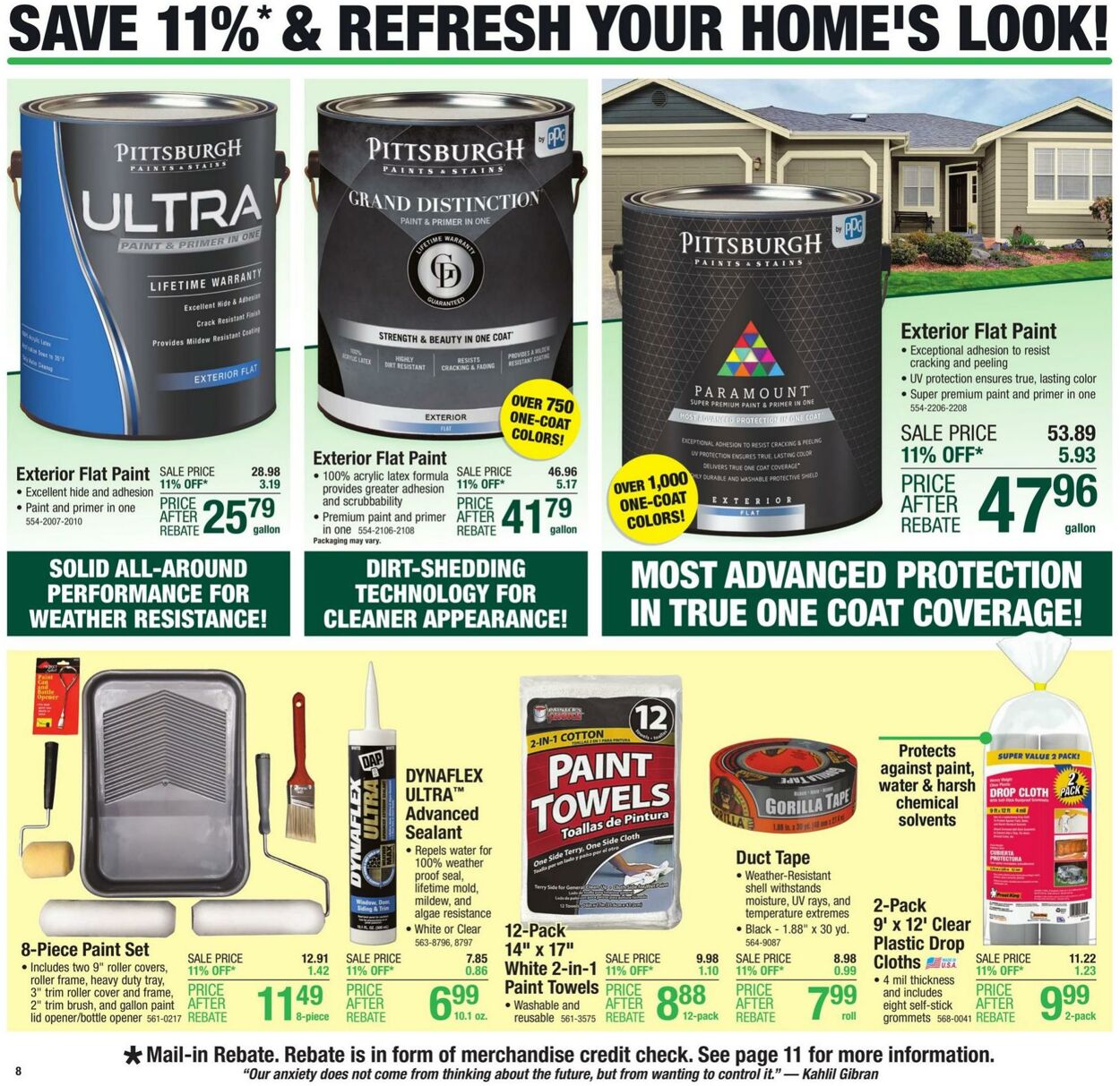 Catalogue Menards from 08/31/2023