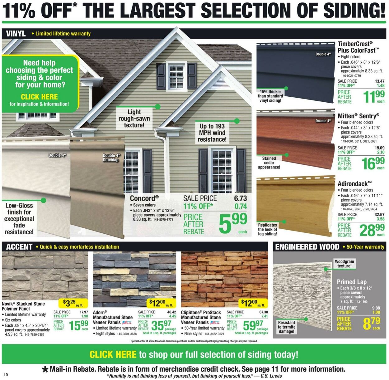 Catalogue Menards from 08/31/2023