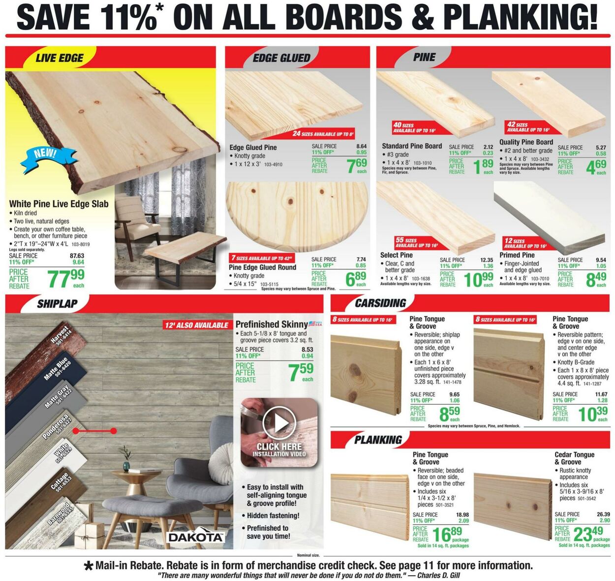 Catalogue Menards from 08/31/2023