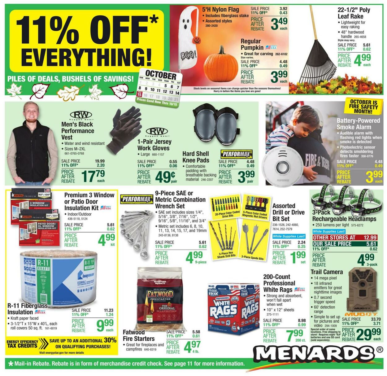 Catalogue Menards from 10/05/2023