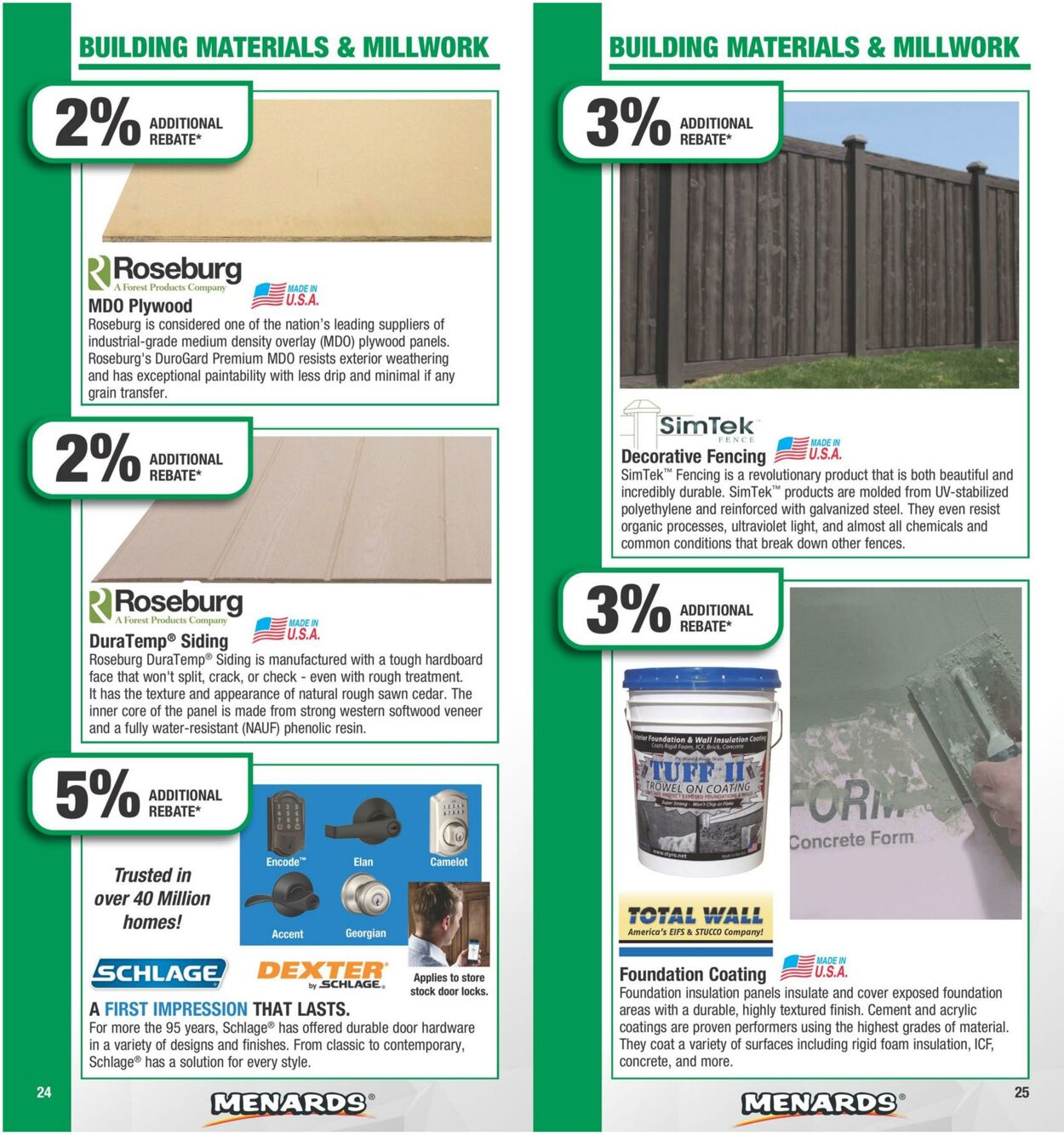 Catalogue Menards from 01/02/2022