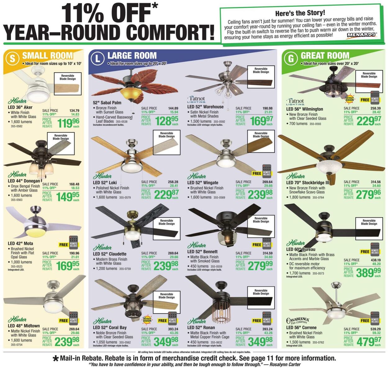 Catalogue Menards from 10/19/2023