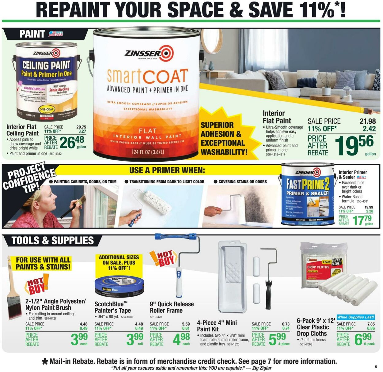 Catalogue Menards from 10/26/2023