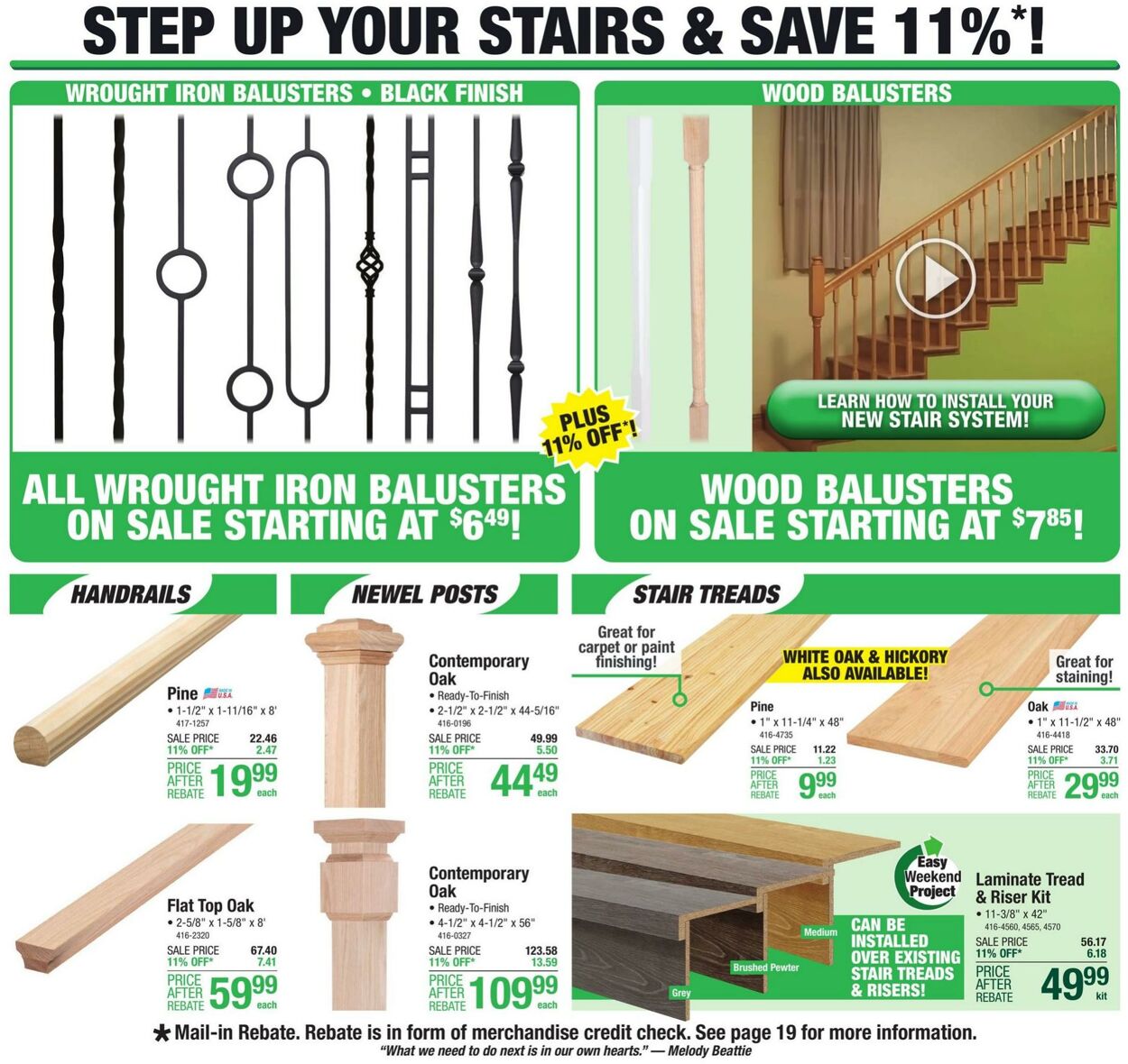 Catalogue Menards from 11/09/2023