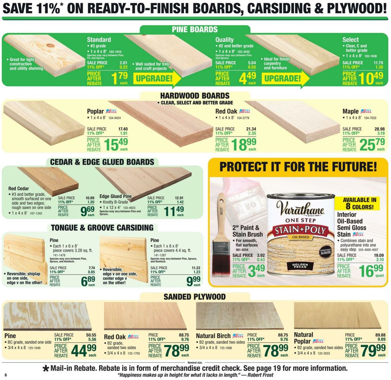 Catalogue Menards from 11/09/2023