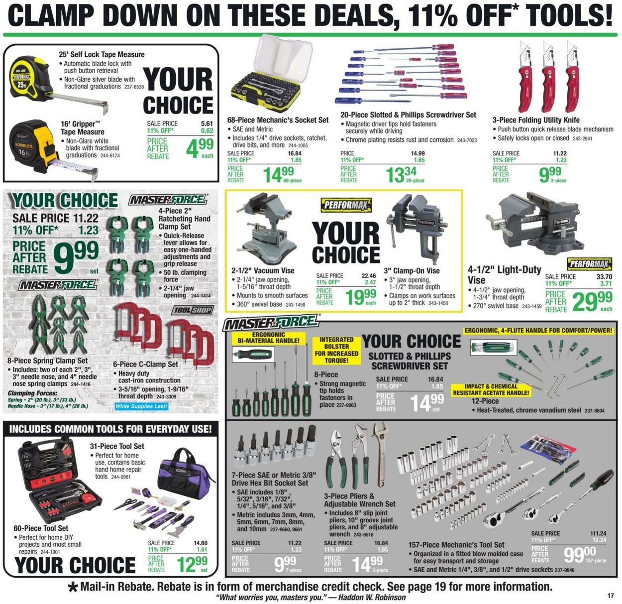 Catalogue Menards from 11/09/2023