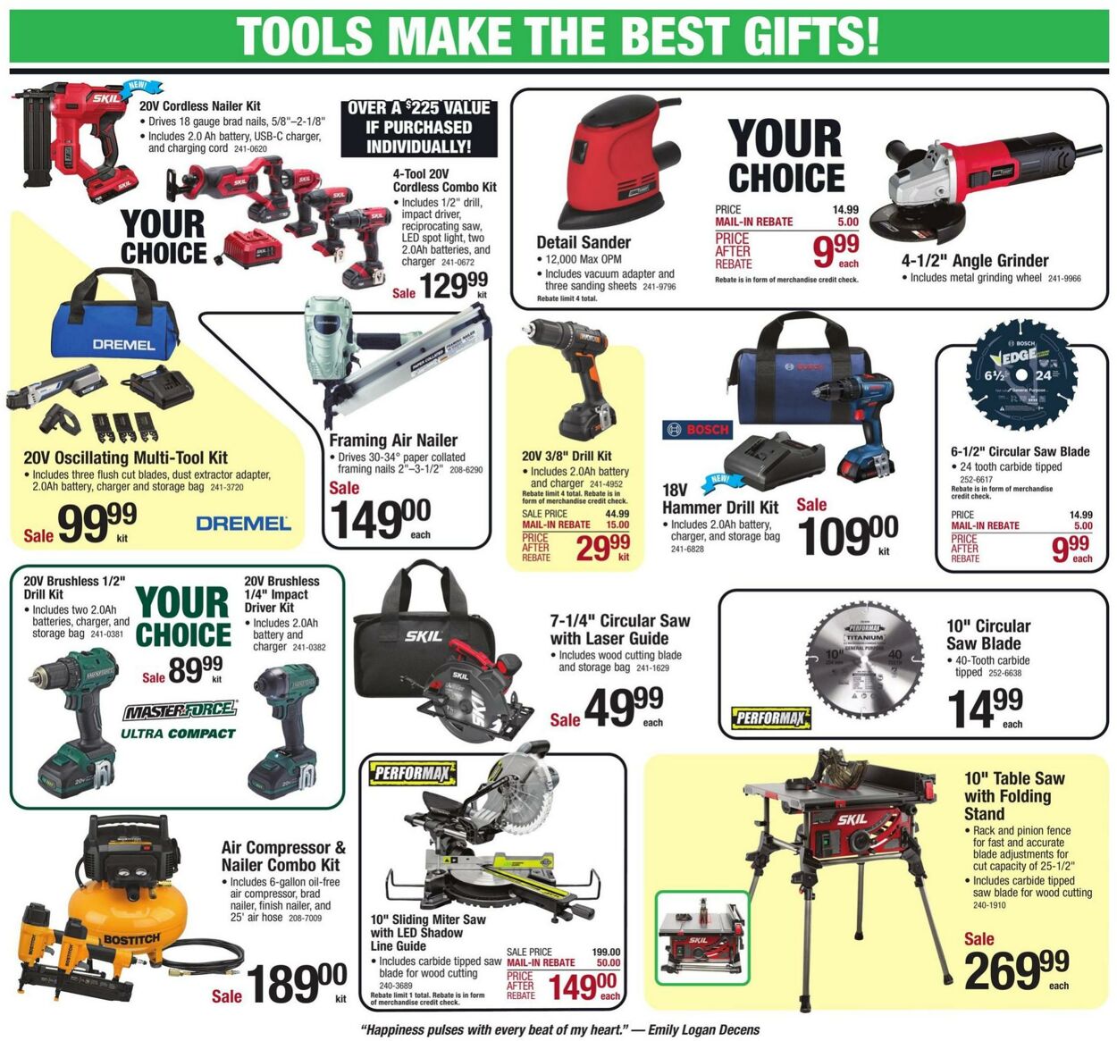 Catalogue Menards from 11/24/2023