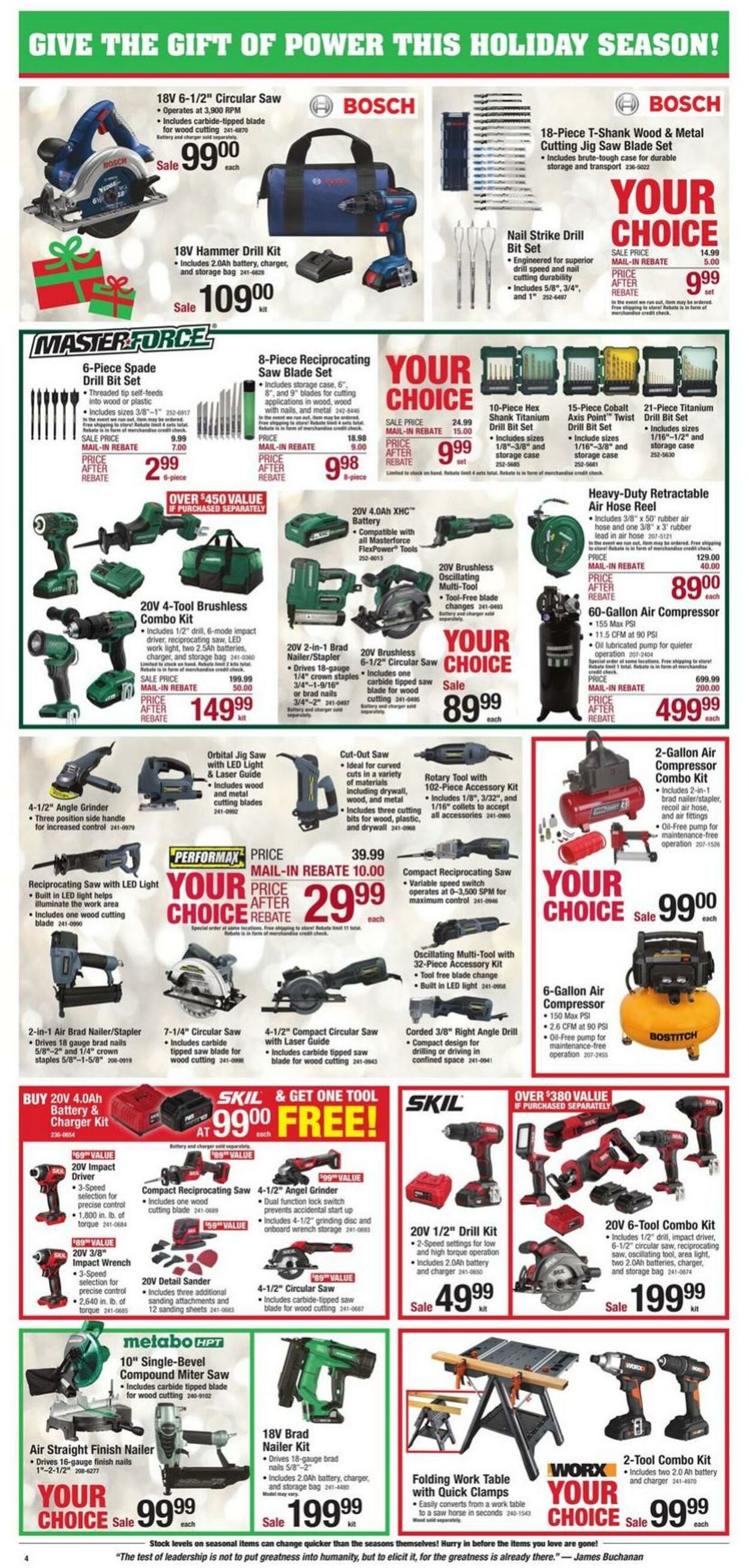 Catalogue Menards from 11/30/2023