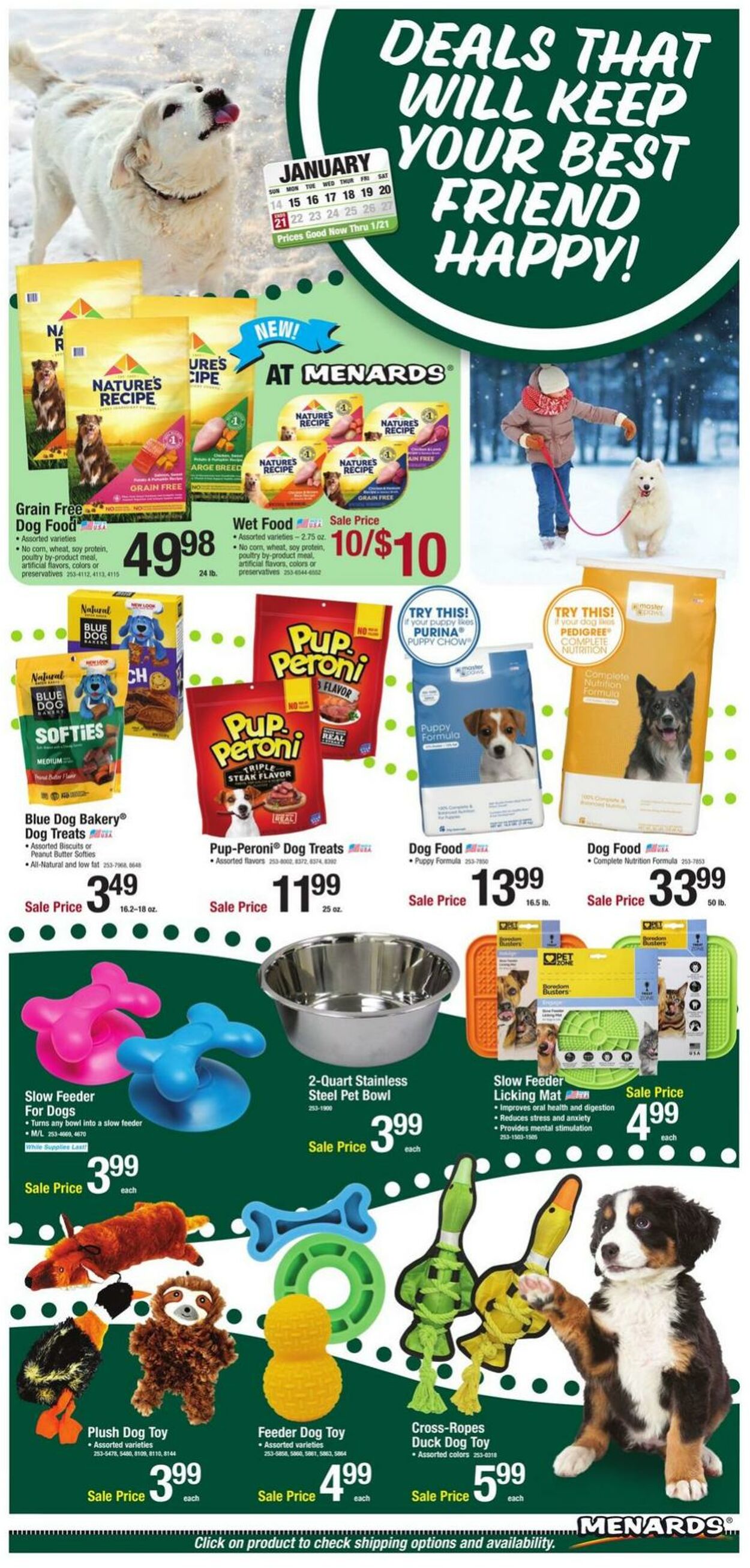 Catalogue Menards from 01/15/2024