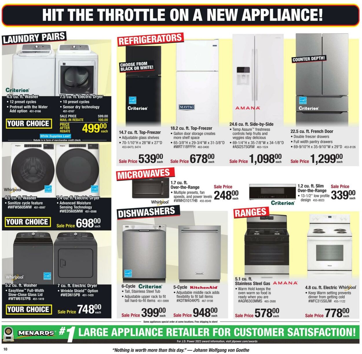 Catalogue Menards from 02/08/2024