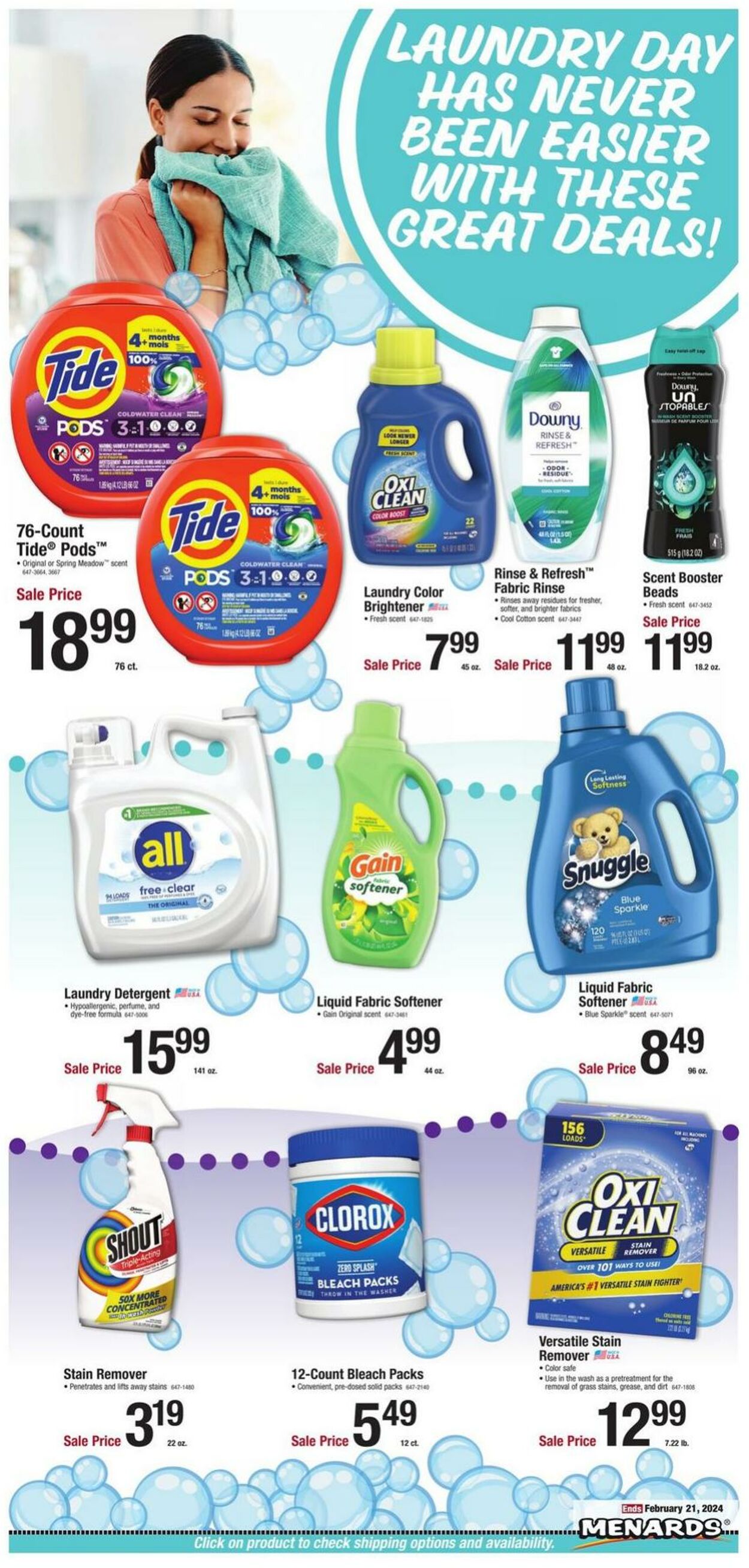 Catalogue Menards from 02/15/2024