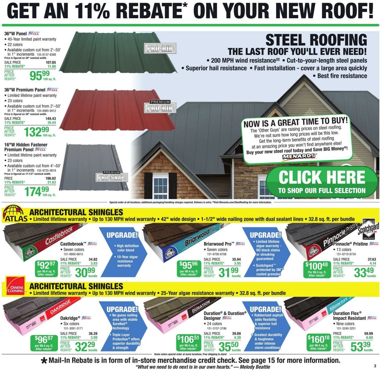 Catalogue Menards from 02/29/2024