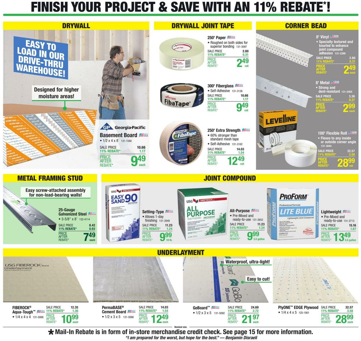 Catalogue Menards from 02/29/2024