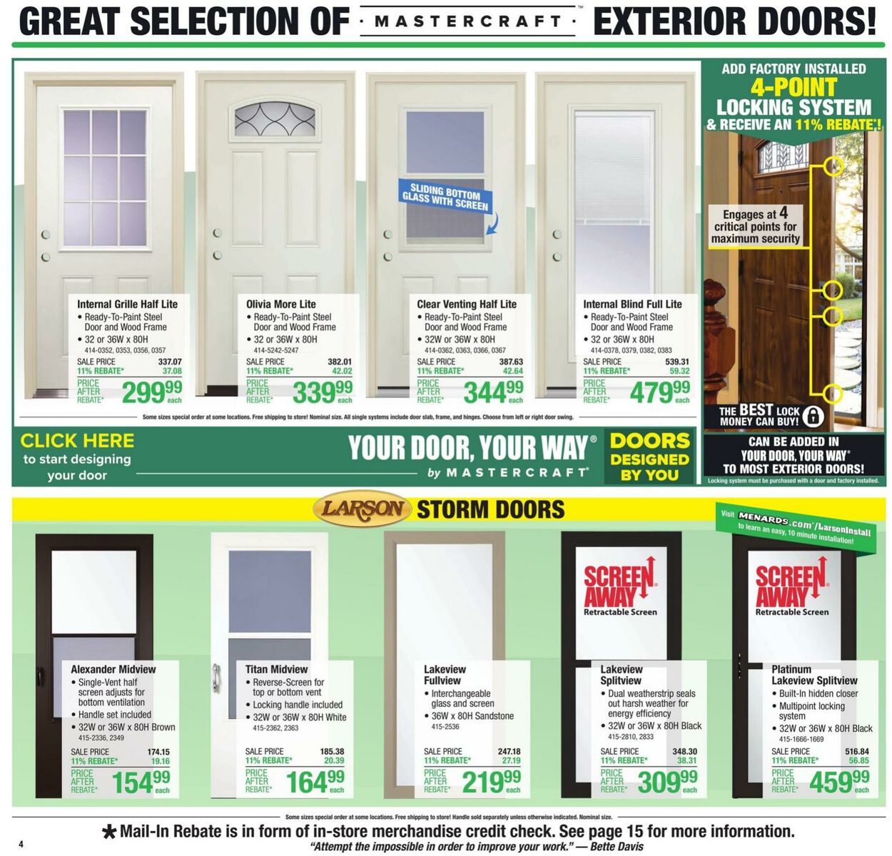 Catalogue Menards from 02/29/2024