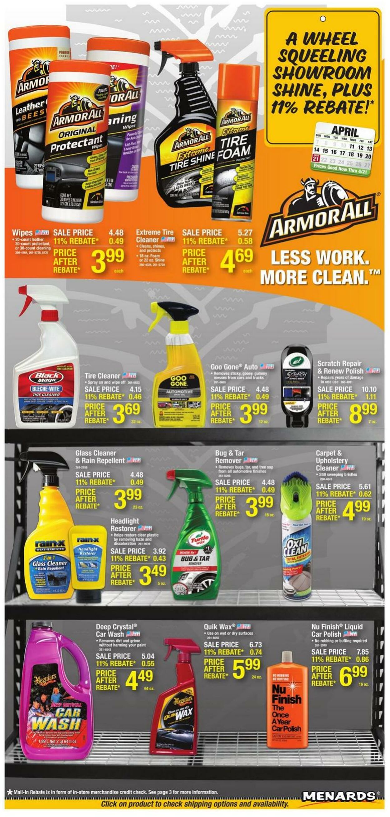 Catalogue Menards from 04/11/2024