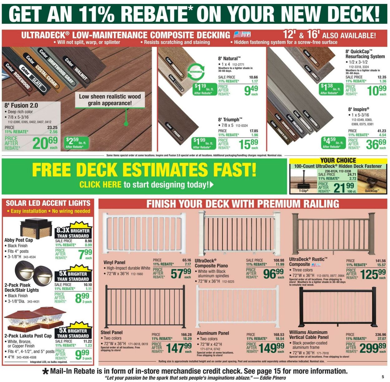 Catalogue Menards from 04/18/2024