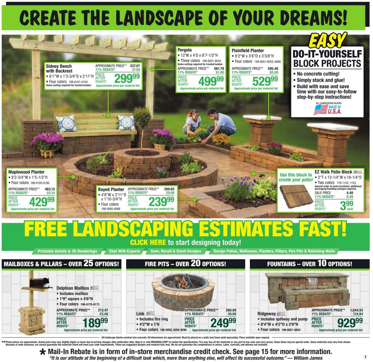 Catalogue Menards from 04/18/2024