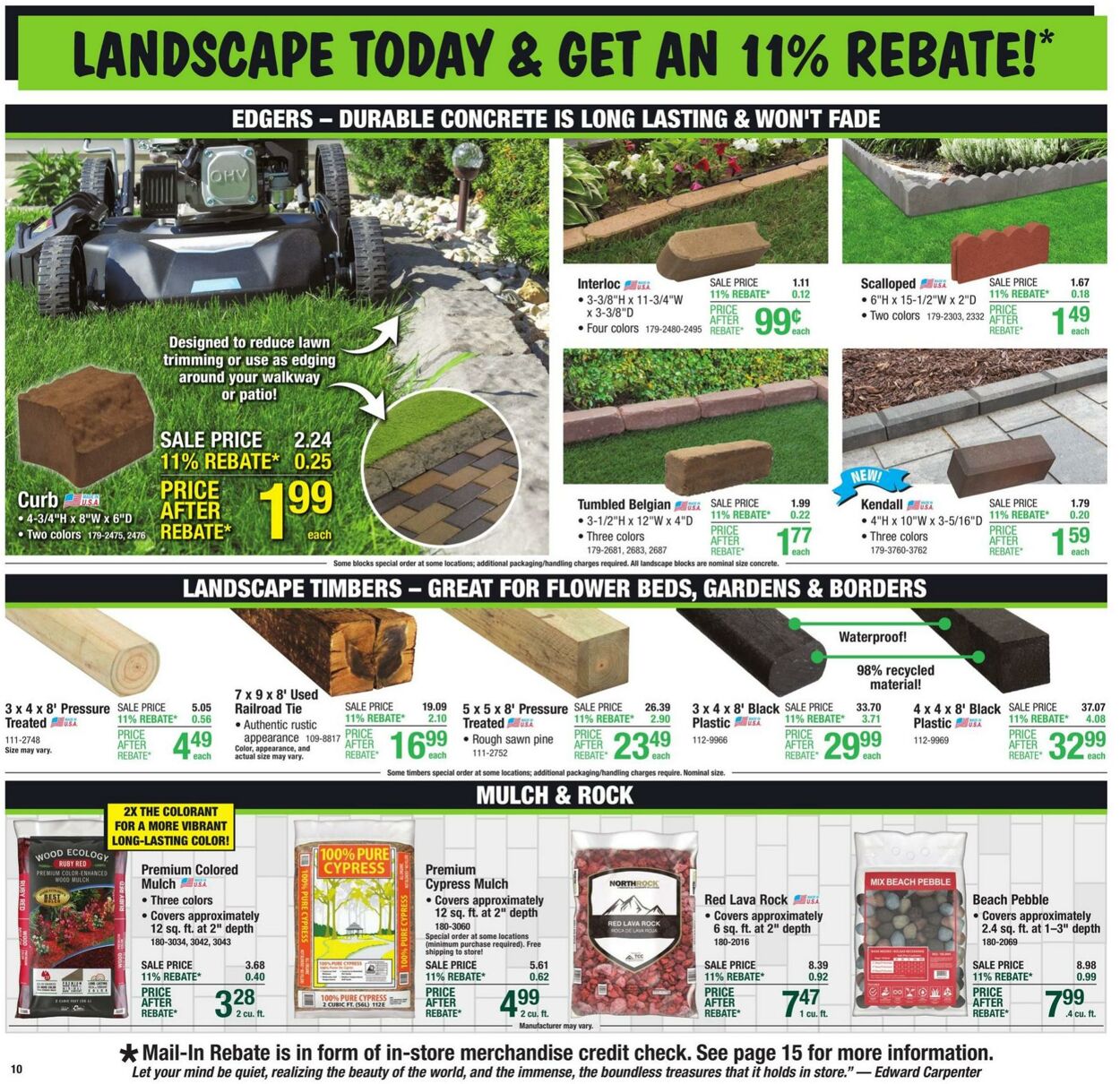 Catalogue Menards from 04/18/2024