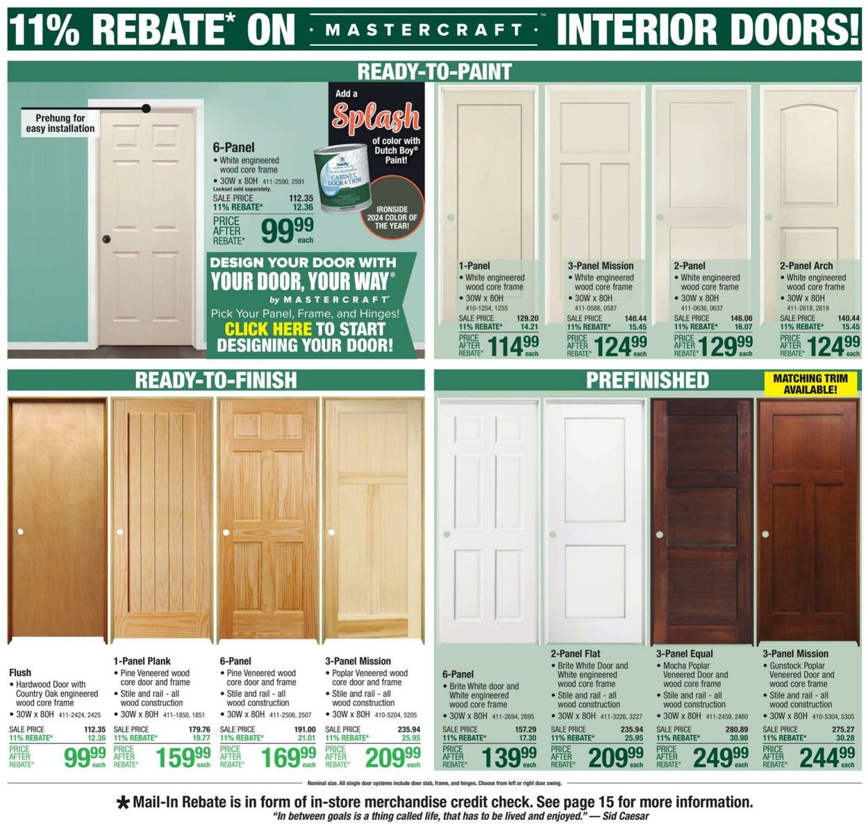 Catalogue Menards from 04/18/2024