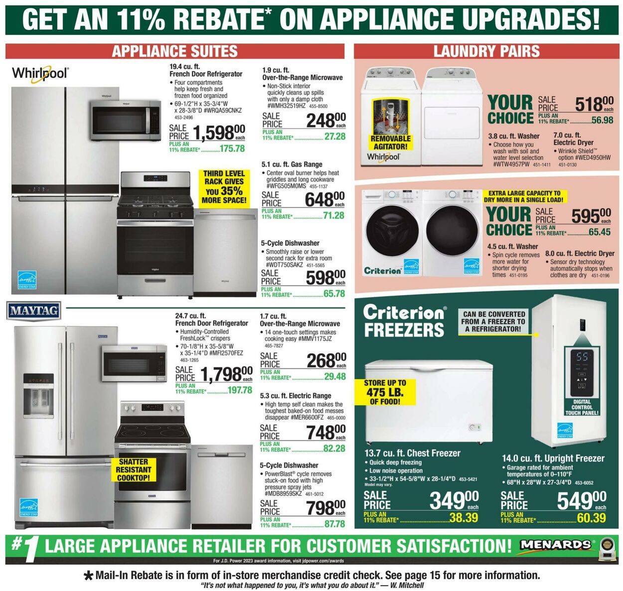 Catalogue Menards from 04/18/2024