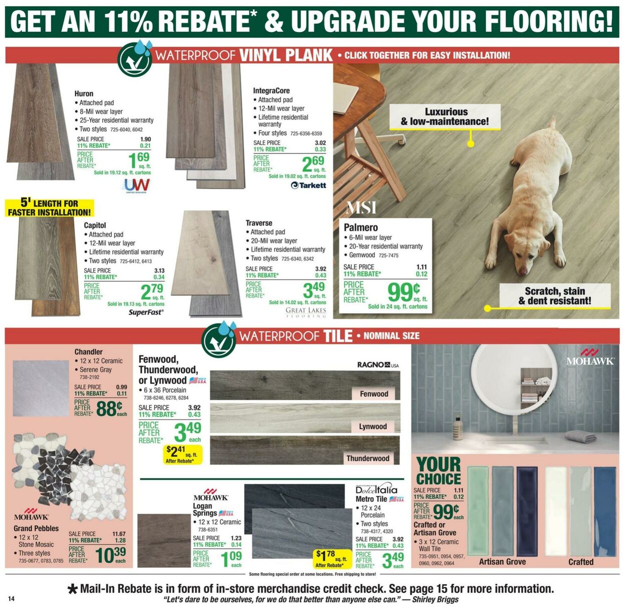 Catalogue Menards from 04/18/2024