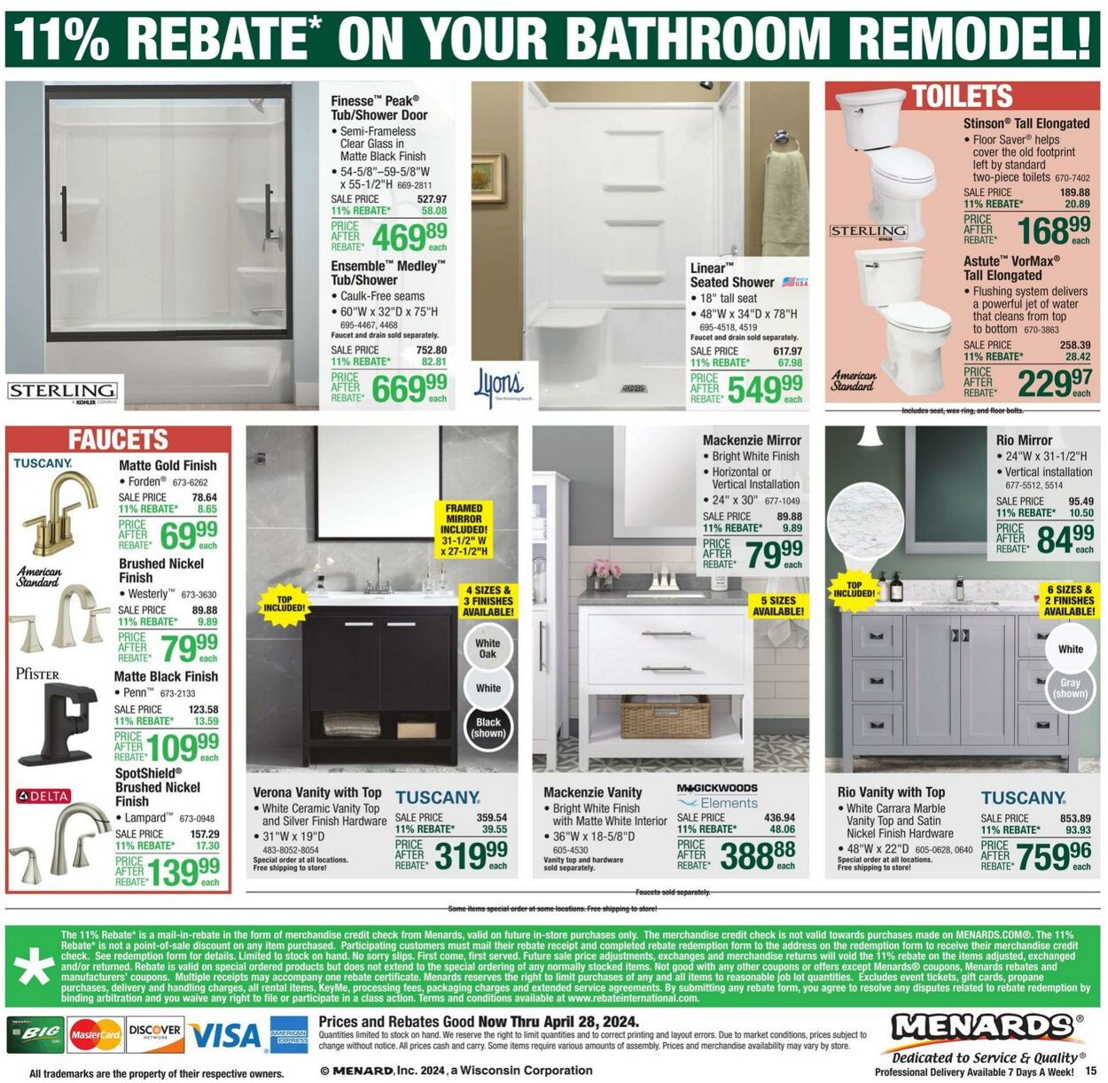 Catalogue Menards from 04/18/2024