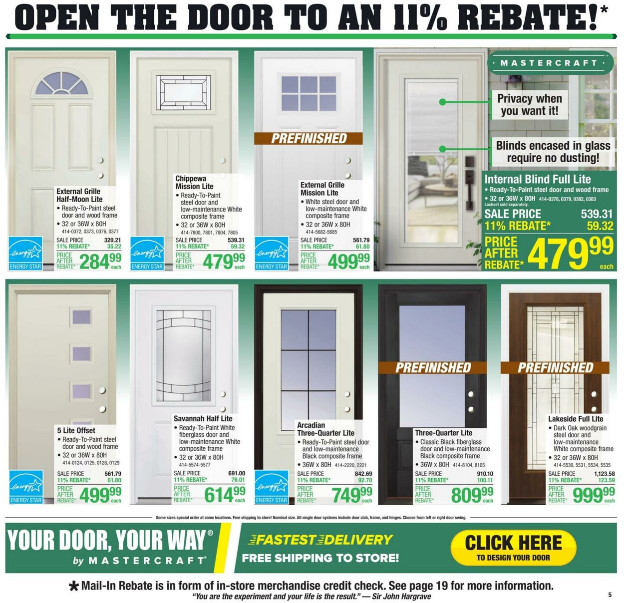 Catalogue Menards from 04/25/2024