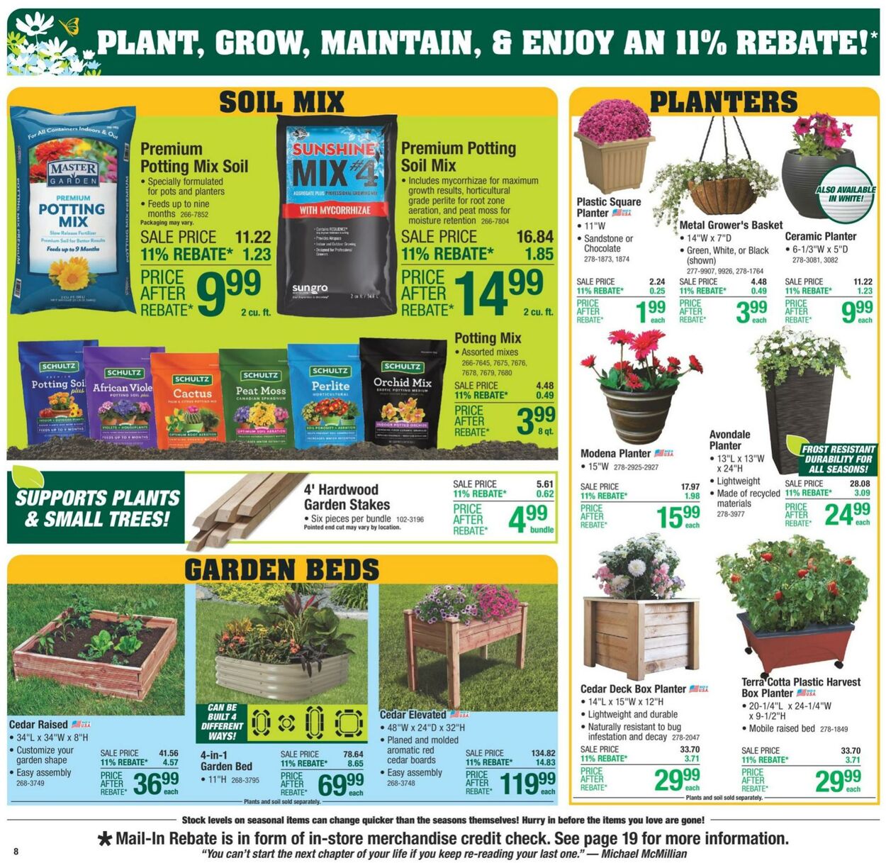 Catalogue Menards from 04/25/2024