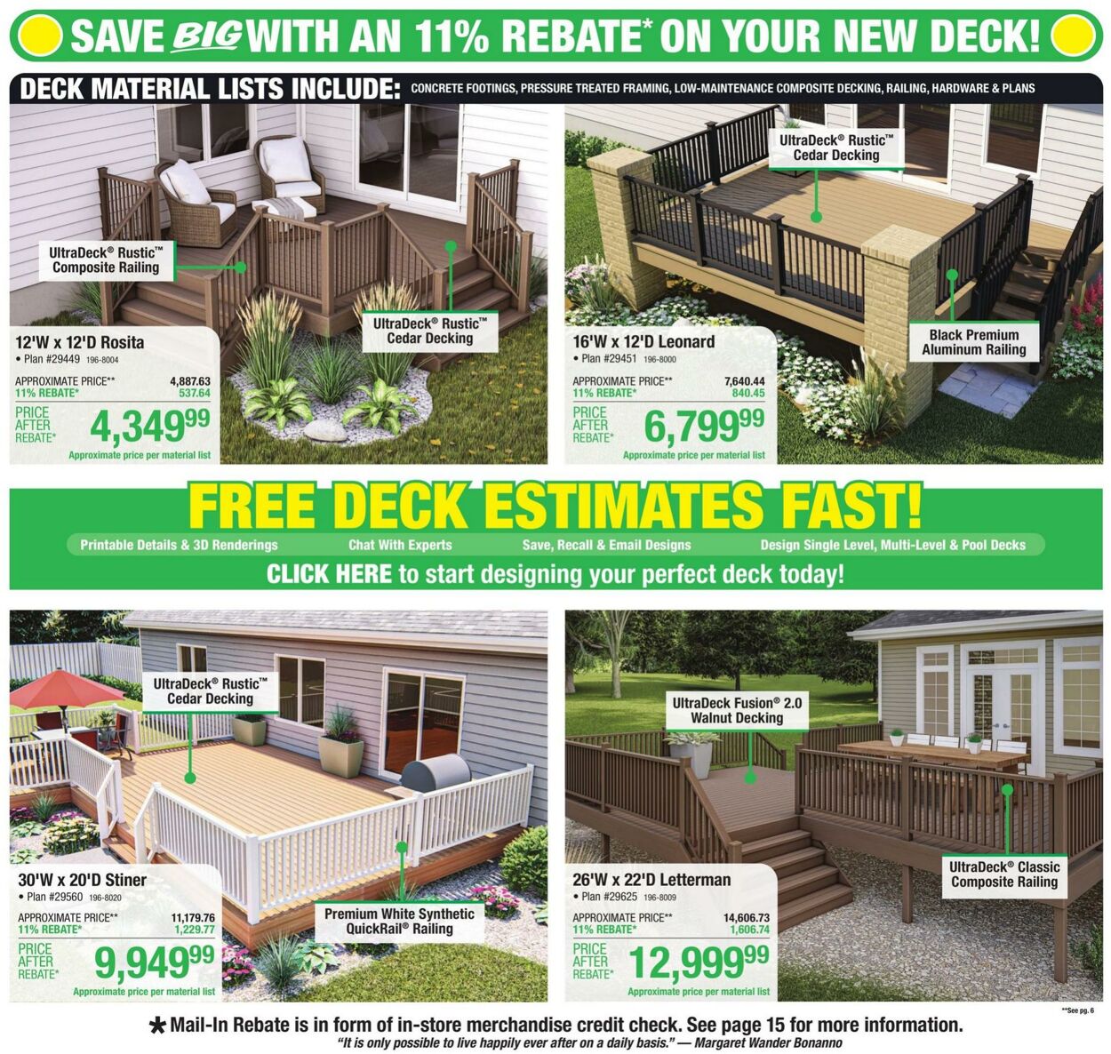 Catalogue Menards from 05/09/2024