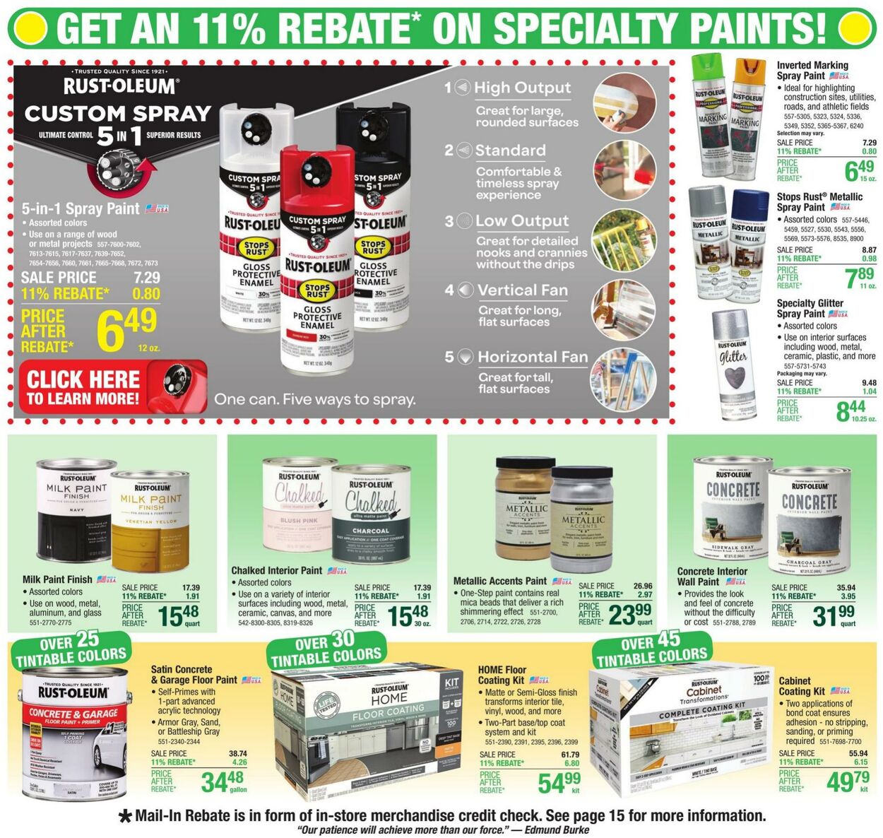 Catalogue Menards from 05/09/2024