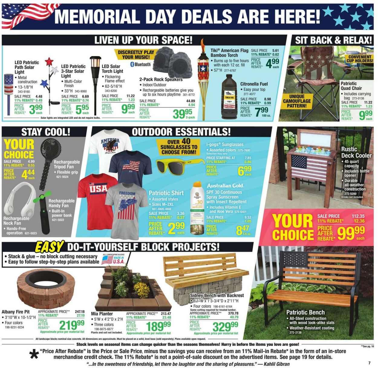 Catalogue Menards from 05/16/2024