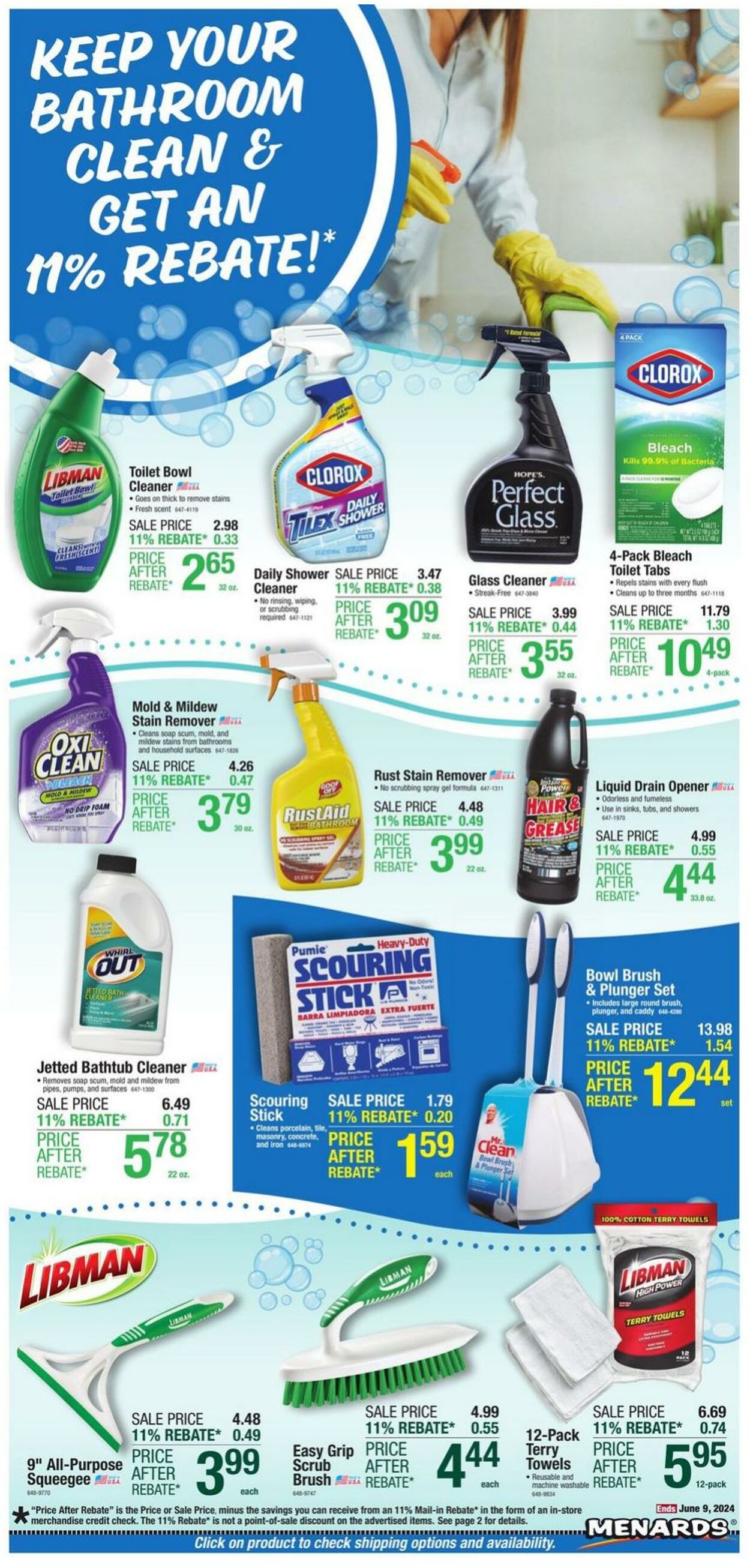 Catalogue Menards from 05/29/2024