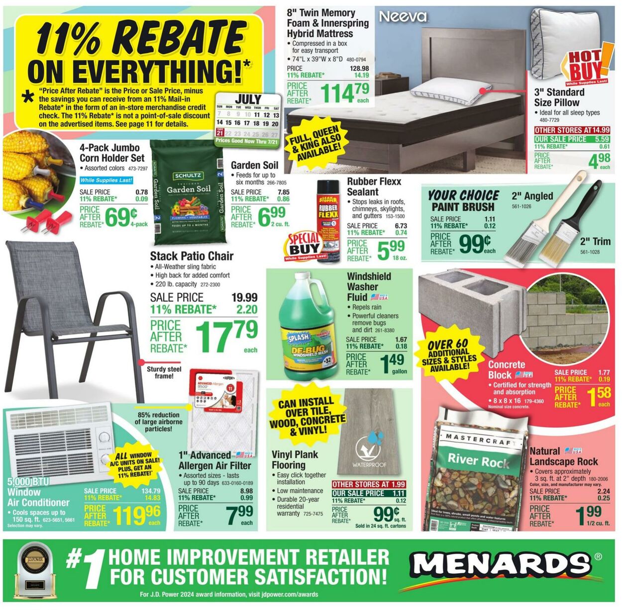 Catalogue Menards from 07/10/2024