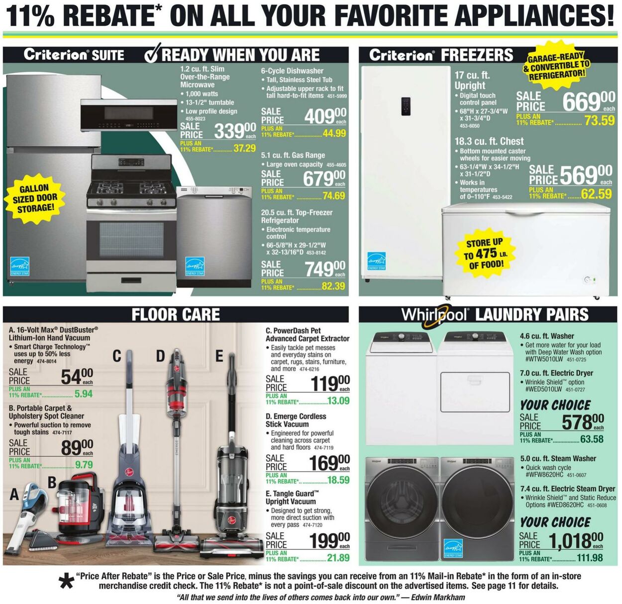 Catalogue Menards from 07/10/2024