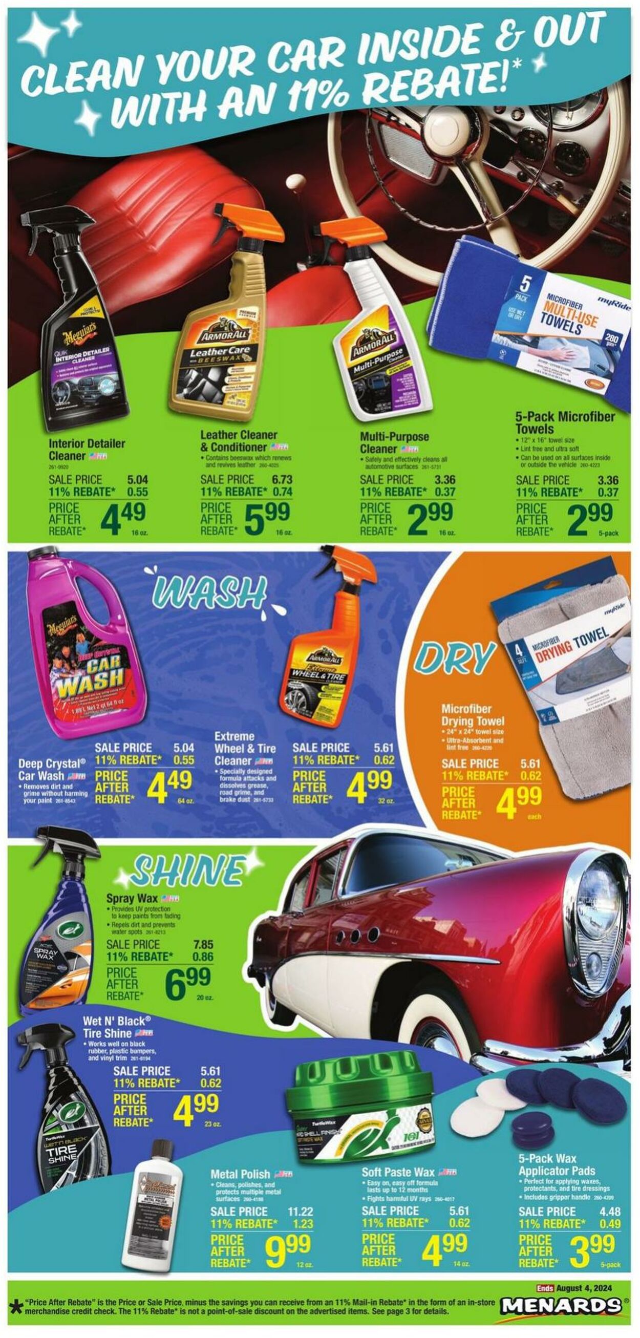 Catalogue Menards from 07/24/2024