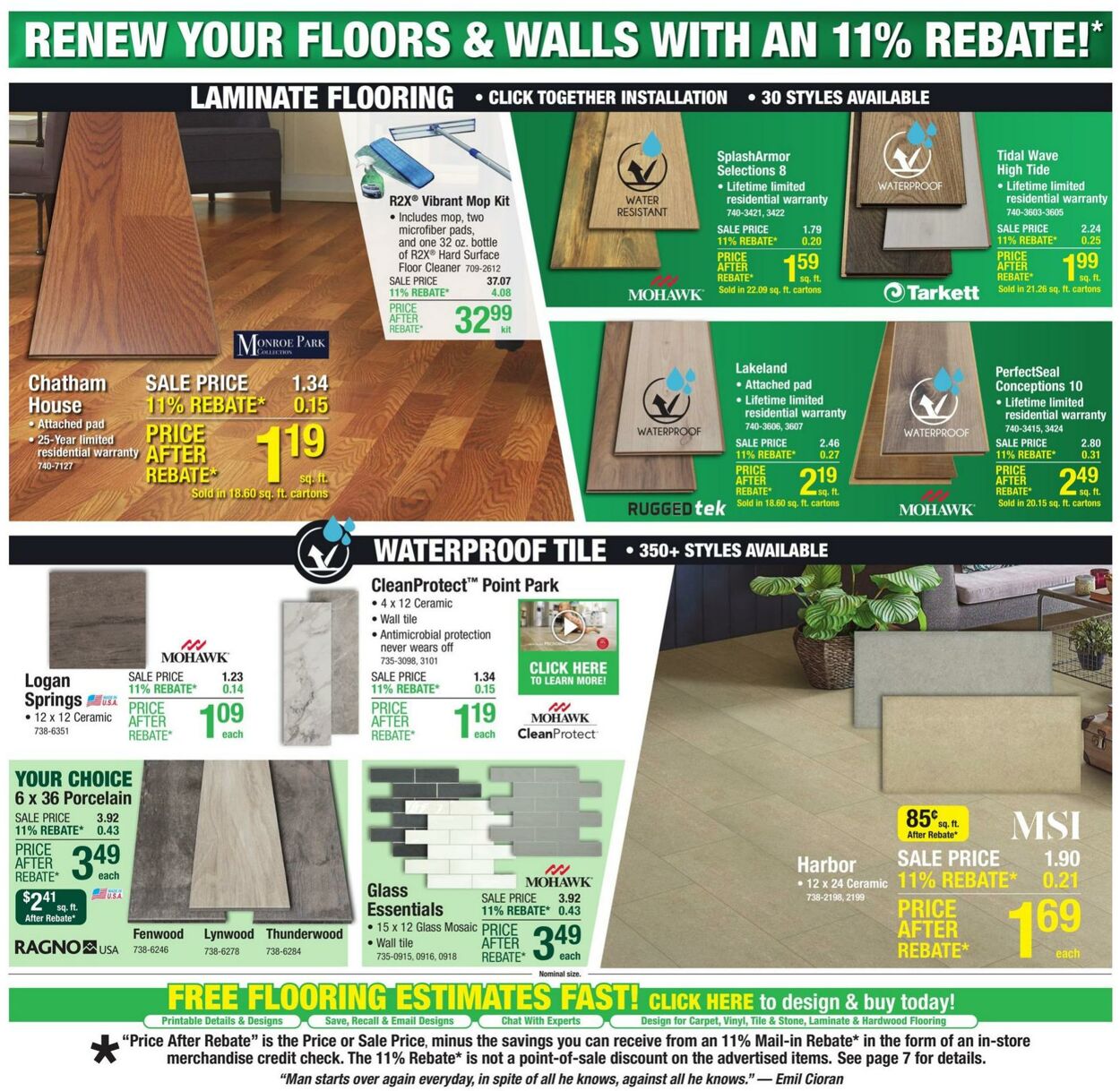 Catalogue Menards from 07/31/2024