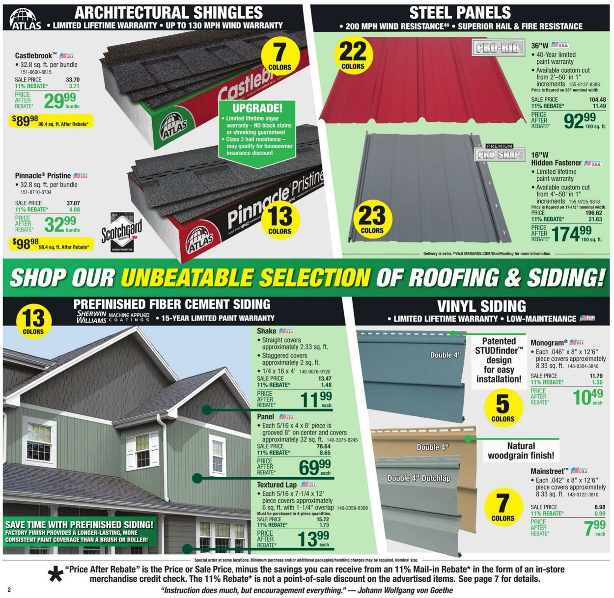 Catalogue Menards from 07/31/2024