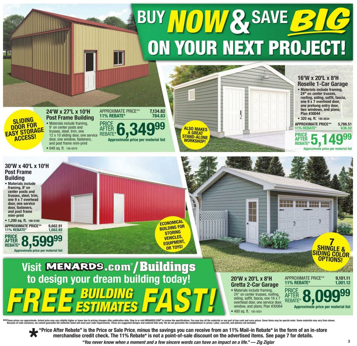 Catalogue Menards from 07/31/2024