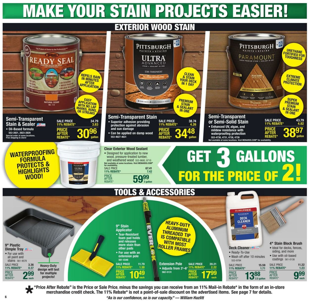 Catalogue Menards from 07/31/2024