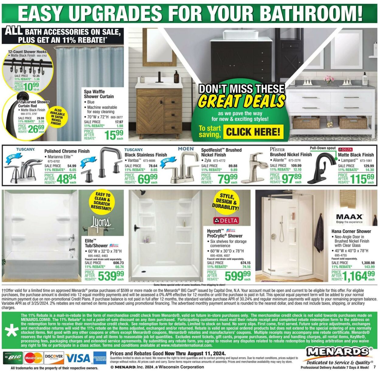 Catalogue Menards from 07/31/2024