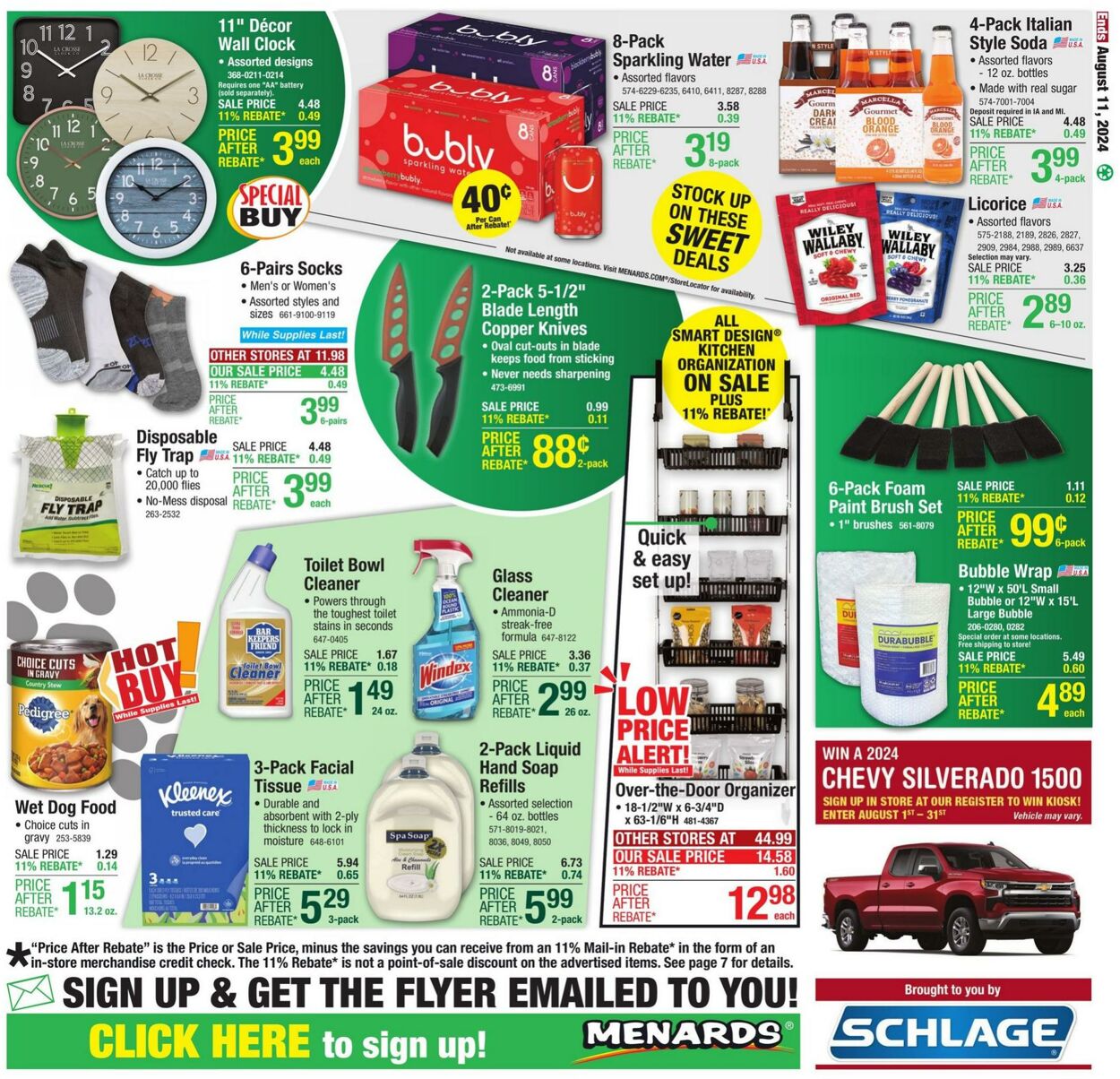 Catalogue Menards from 07/31/2024