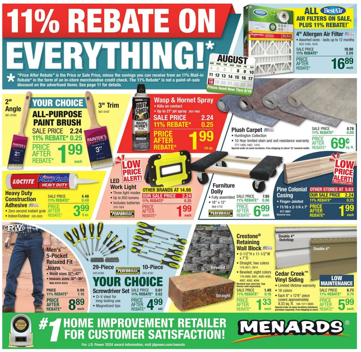 Catalogue Menards from 08/07/2024