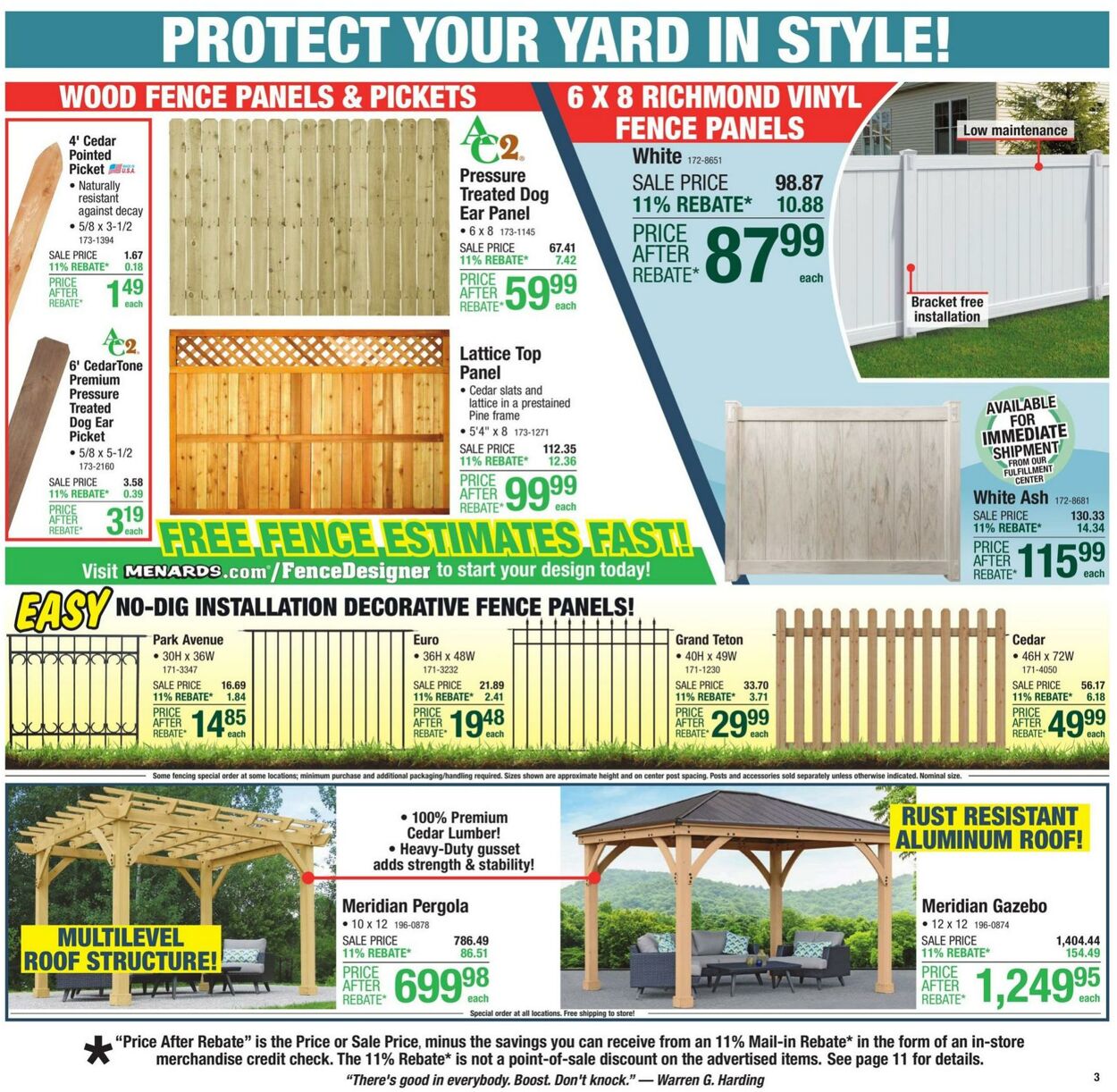 Catalogue Menards from 08/07/2024